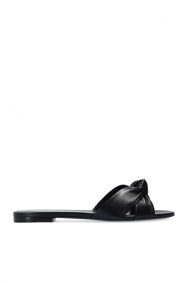 Saint Laurent Leather slides